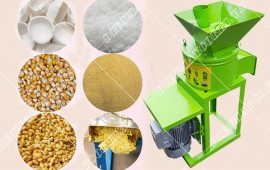 Máy xay thức ăn cho gia súc chuẩn bị thức ăn cho đàn gia súc, gia cầm