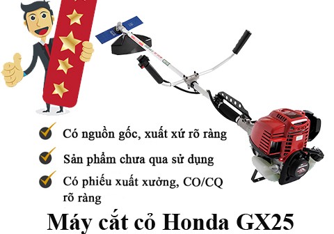 Máy cắt cỏ Honda GX25 giá rẻ, chính hãng