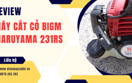 Review máy cắt cỏ BIGM Maruyama 231RS