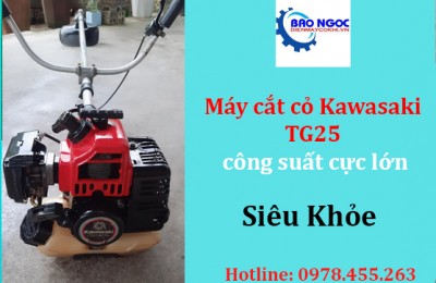 Máy cắt cỏ Kawasaki TG25 công suất cực lớn, khỏe, siêu bền bỉ