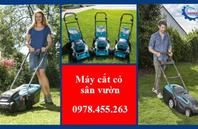Top 3 máy cắt cỏ vườn nhà đẹp, bền, an toàn