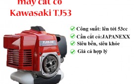 Máy cắt cỏ Kawasaki TJ53 - Dòng máy cắt cỏ công suất lớn nhất