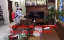 Hướng dẫn phun khử trùng không gian nhà đúng cách