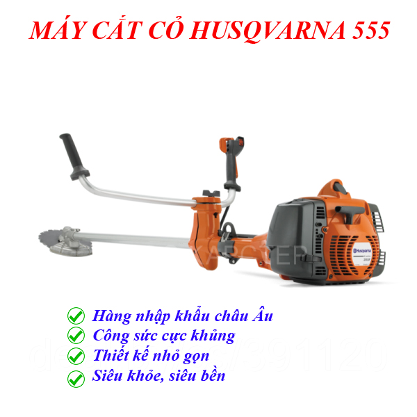 máy cắt cỏ husvarna 555