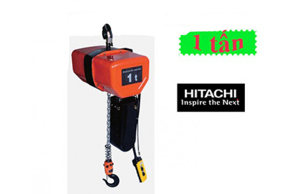 Palang xích điện hitachi 1 tấn